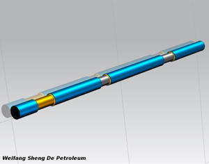 API 7-1 203mm Jar Pengeboran Mekanik untuk Peralatan Minyak